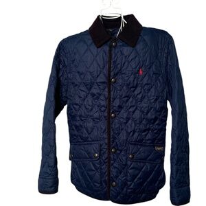 Ralph Lauren Boys/Girls Hooded Barn Jacket ~  Water Repellant Quilted Jacket